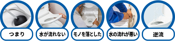 トイレ・キッチン・お風呂・洗面所・排水管・排水溝