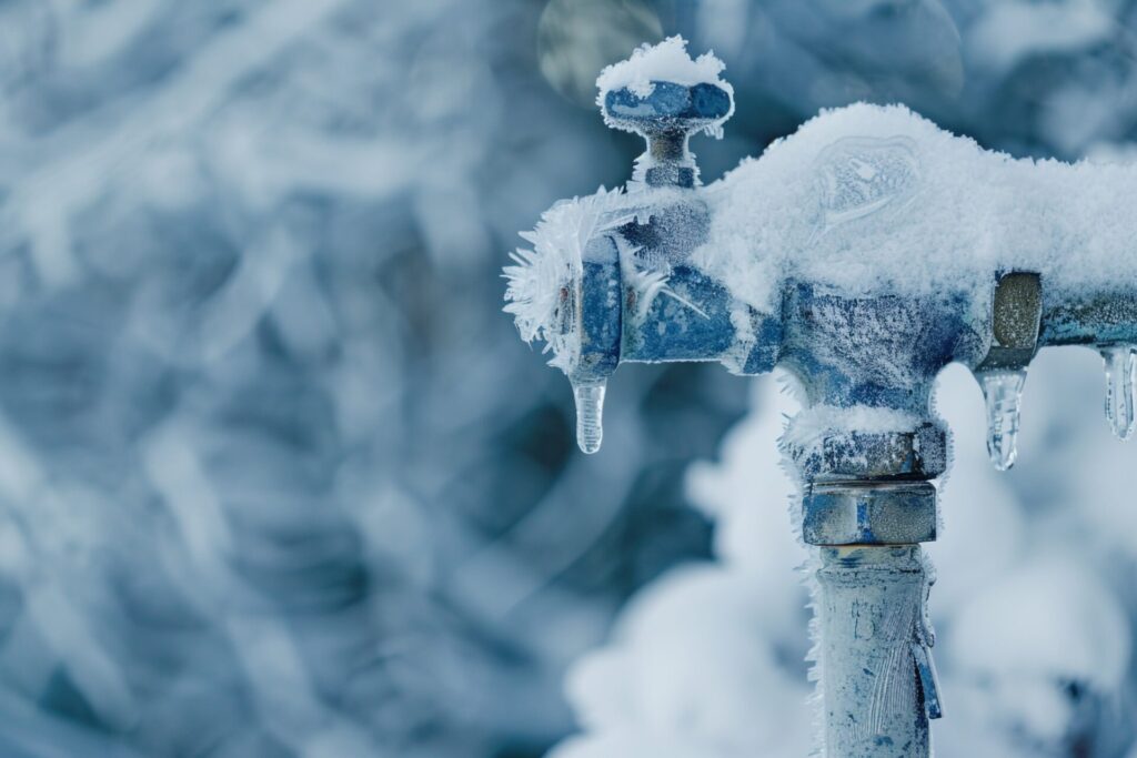 アパートの水道管破裂の凍結予防方法