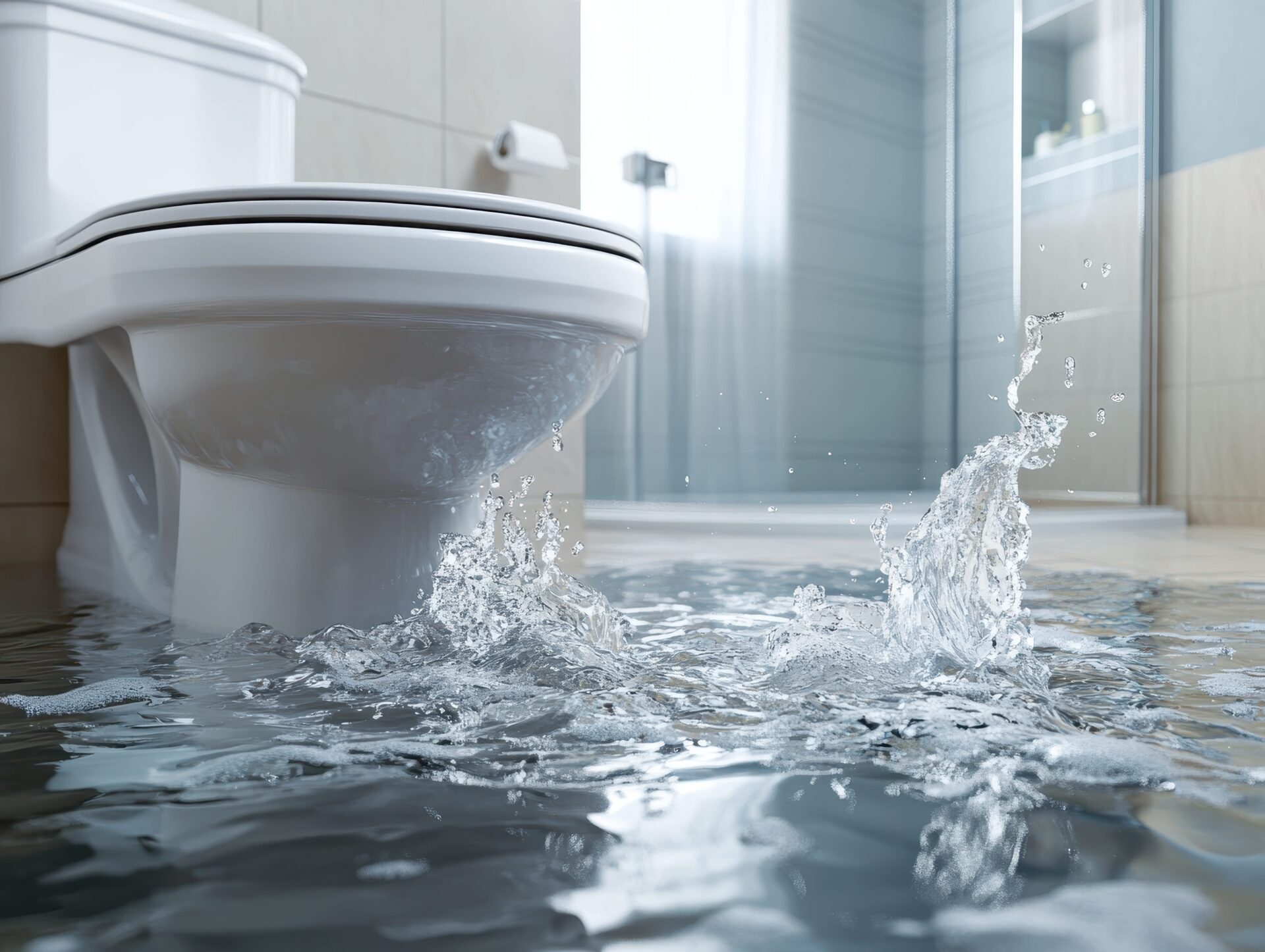トイレの便器と床の間からじわじわと水漏れが発生している原因